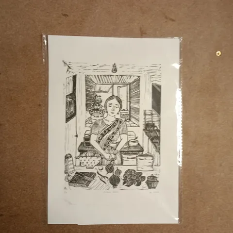PAPER FIGHT ART "ONION SKINS" LIMITED EDITION ART PRINT 1/6