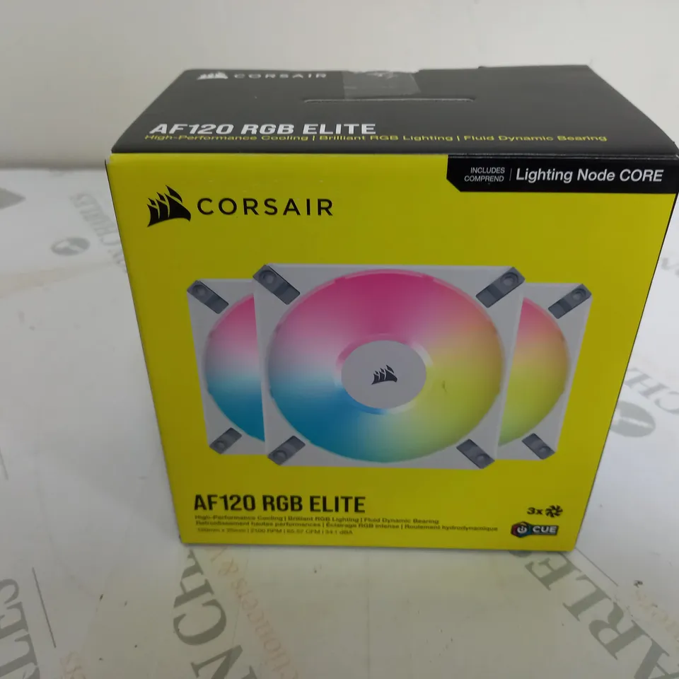 BOXED AND SEALED CORSAIR AF120 RGB ELITE  RRP £84