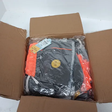 BOX OF APPROXIMATELY 12 GRAY CAT AND JACK SWIM SHORTS IN ASSORTED SIZES