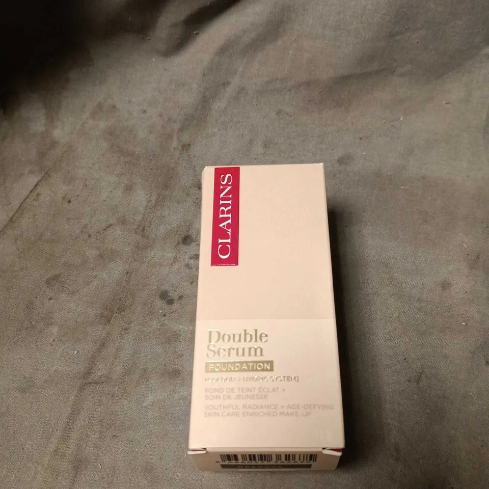 CLARINS DOUBLE SERUM FOUNDATION – BOXED