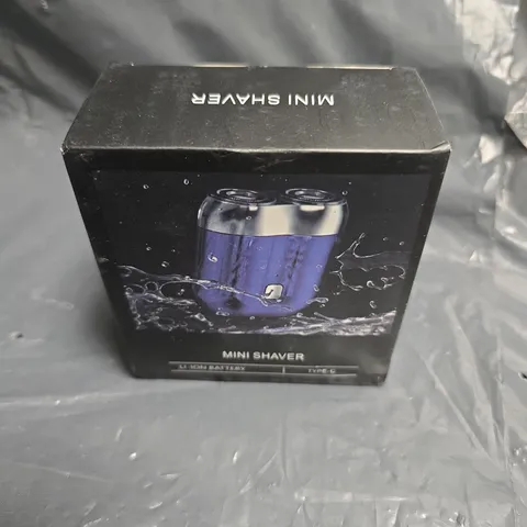 MINI SHAVER – PORTABLE ELECTRIC RAZOR (BOXED)