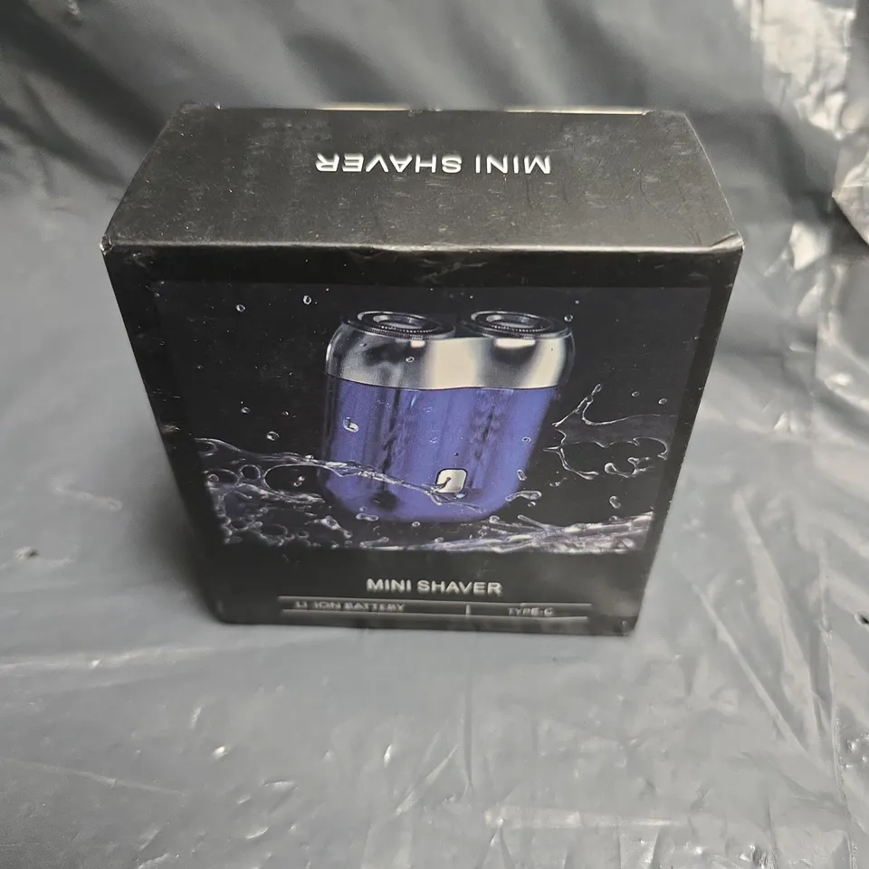 MINI SHAVER – PORTABLE ELECTRIC RAZOR (BOXED)