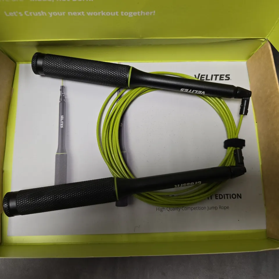 BOXED CROSSFIT VELITES FIRE 2.0 CROSSFIT EDITION COMPETITION JUMPING ROPE