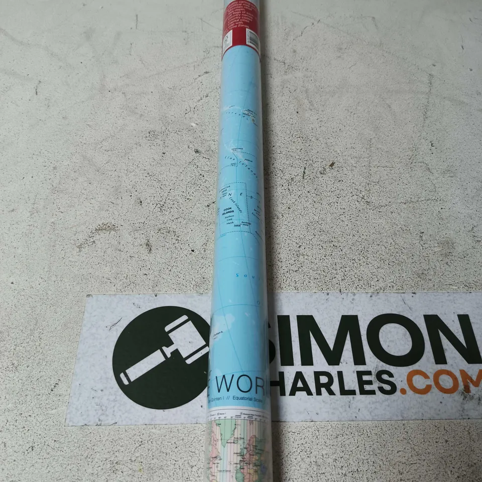 WORLD MAP POSTER