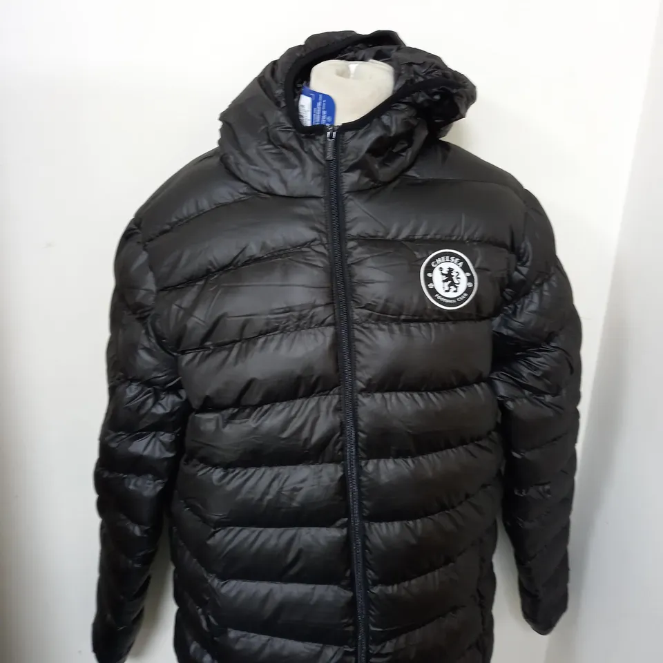 CHELSEA FC PADDED BUBBLE COAT SIZE M