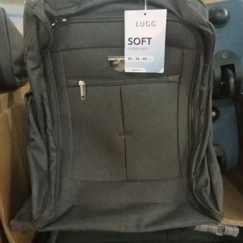 LUGG SOFT CABIN BAG CHARCOAL