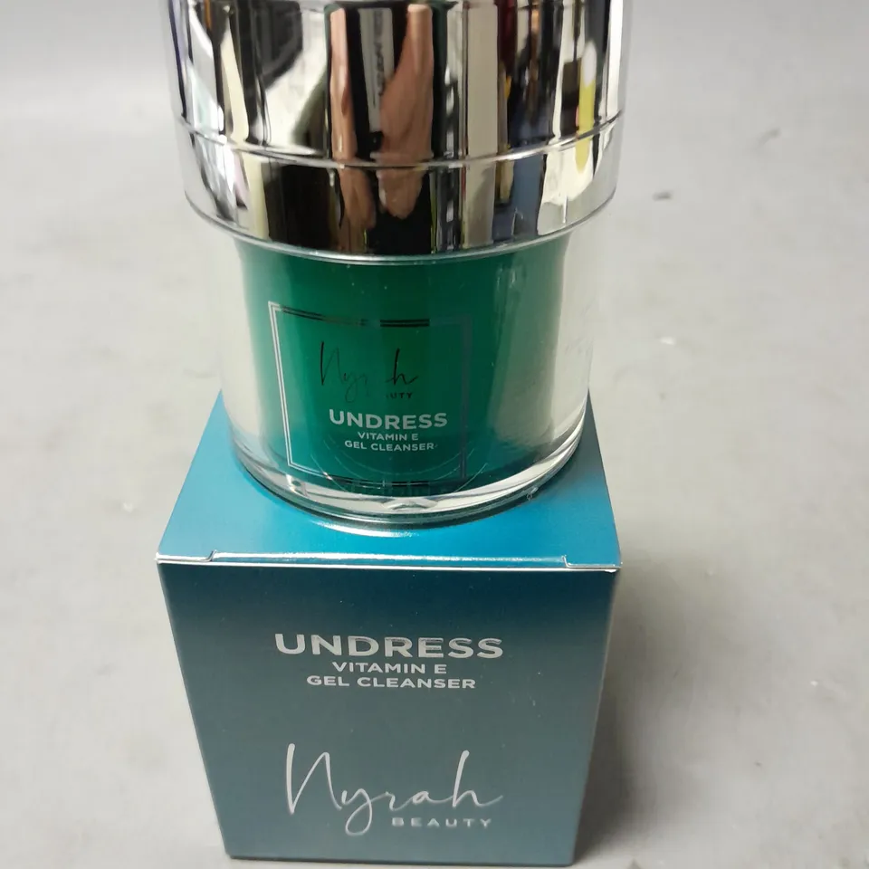 NYRAH BEAUTY UNDRESS VITAMIN E GEL CLEANSER 50ML
