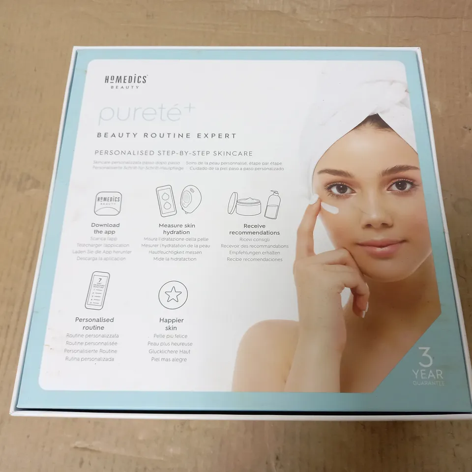 LOT OF 5 BOXED AS NEW HOMEDICS BEAUTY PURETE+ CLEANSING AND EXFOLIATING BRUSHES