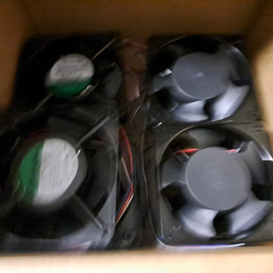 BOX OF APPROXIMATELY 10 SUNON SF1212AD 220-240V FANS