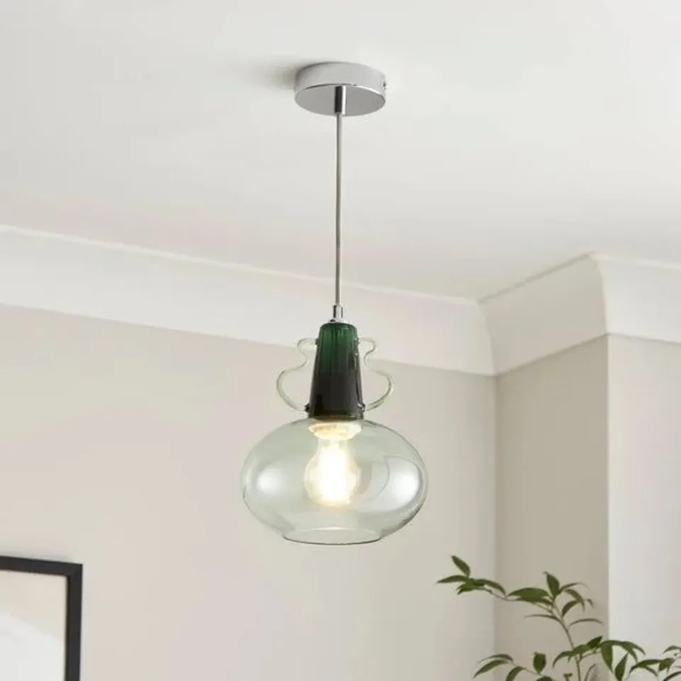 BOXED WIGGLE MODERN ADJUSTABLE PENDANT LIGHT