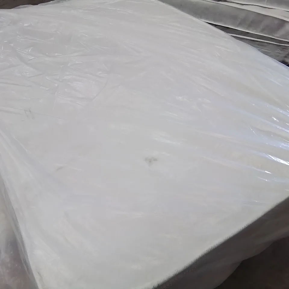 QUALITY BAGGED 4' SMALL DOUBLE HYBRID NATURAL OPEN COIL MEMORY FOAM MATTRESS 