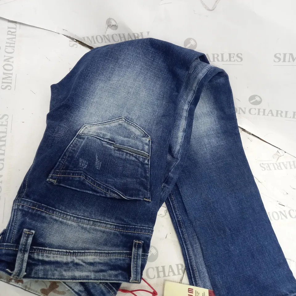 BLUE VIKING ENO SINCE 1981 WEATHERED JEANS SIZE 29