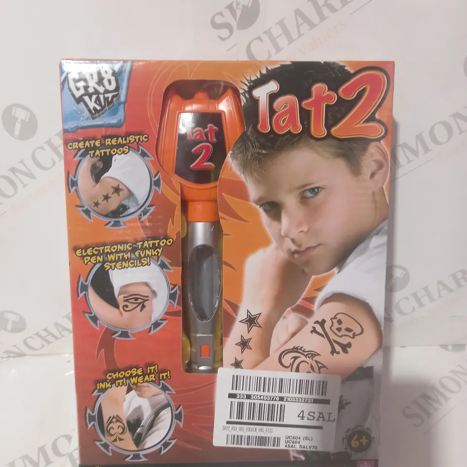 BOXED GR8 KIT TAT2 TATTOO PEN RRP £9.99