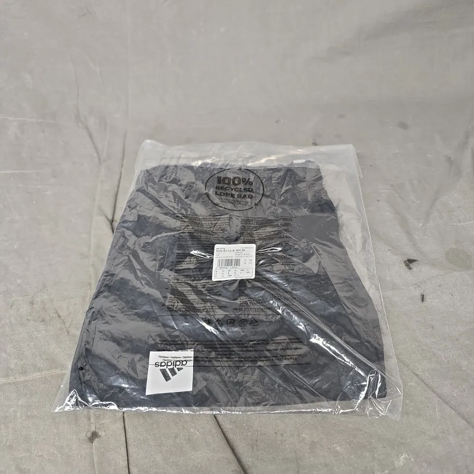 ADIDAS SOLID CLX SHORT LENGTH SWIM SHORTS IN BLACK SIZE XL