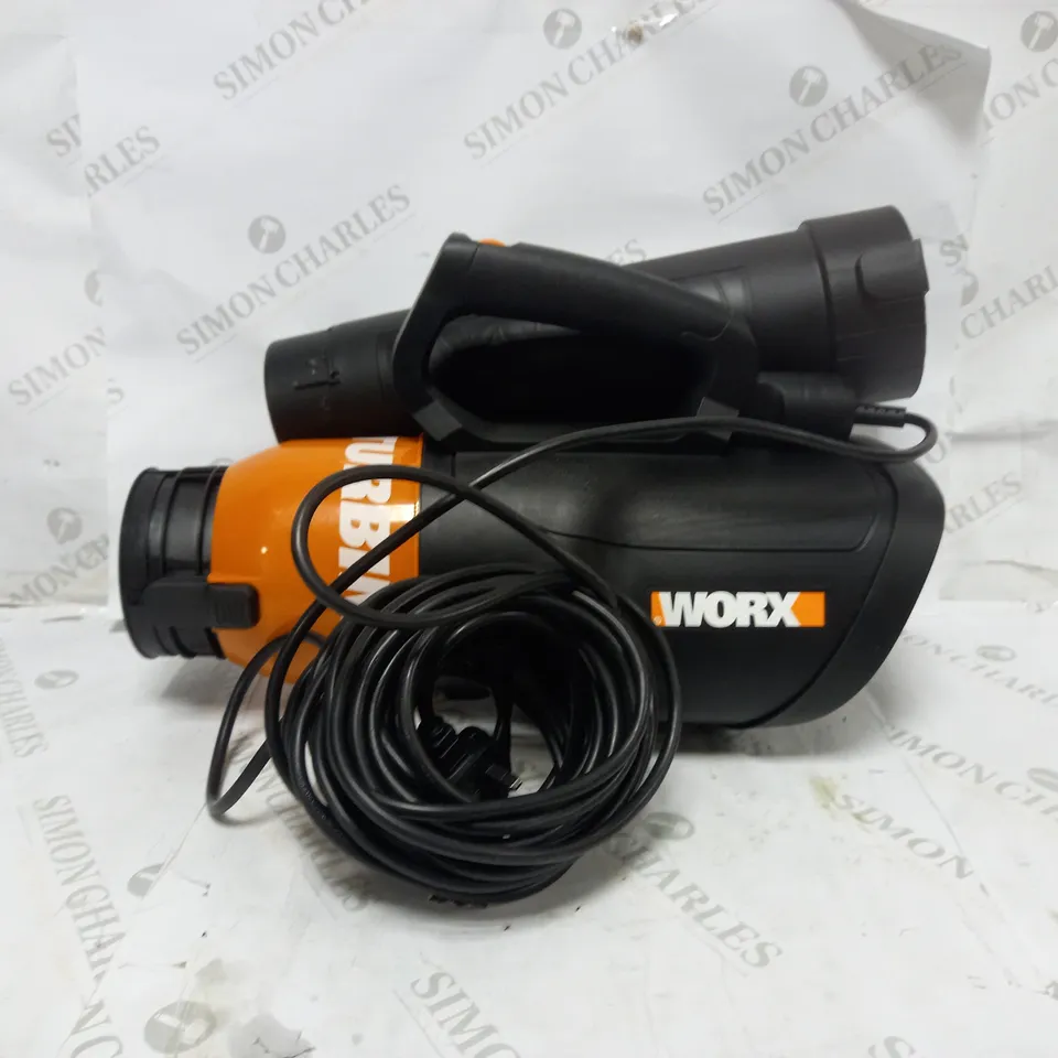 WORX WG518E AIR TURBINE CORDED LEAF BLOWER