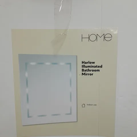 BOXED HOME HARLOW ILLUMINATED BATHROOM MIRROR