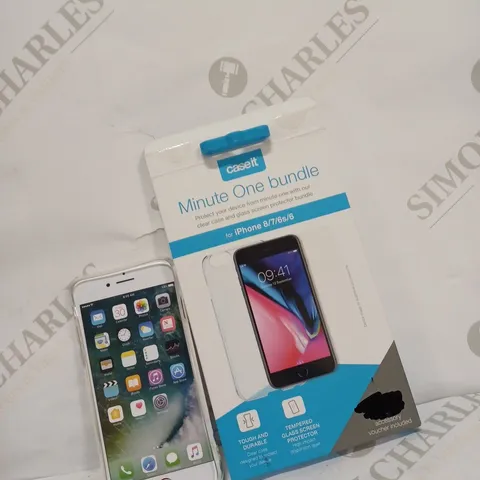 LOT OF 5 CASE IT IPHONE 8/7/6S/6 CLEAR CASES
