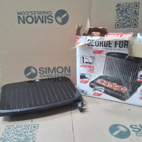 BOXED GEORGE FOREMAN LARGE HEALTH FIT GRILL 25820