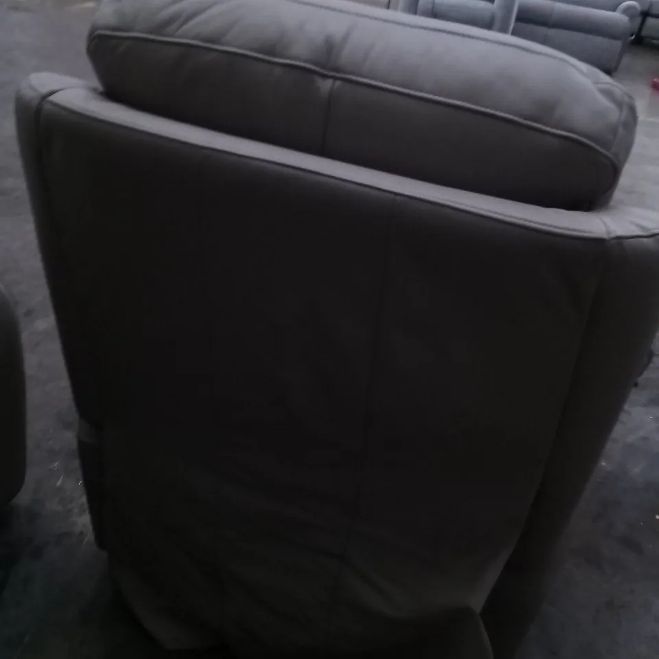 DESIGNER G PLAN MADE KINGSBURY OXFORD MUSHROOM TWO SEATER SOFA AND ELECTRIC RECLINING ARMCHAIR