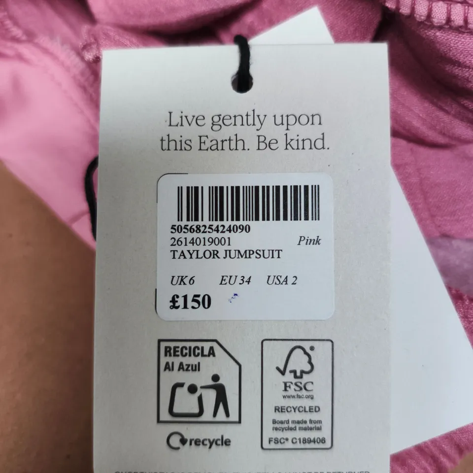 NOBODY'S CHILD TAYLOR JUMPSUIT – UK 6