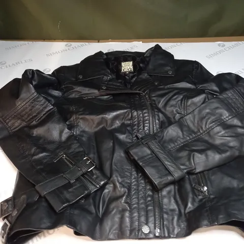 BIBA LEATHER JACKET SIZE 18