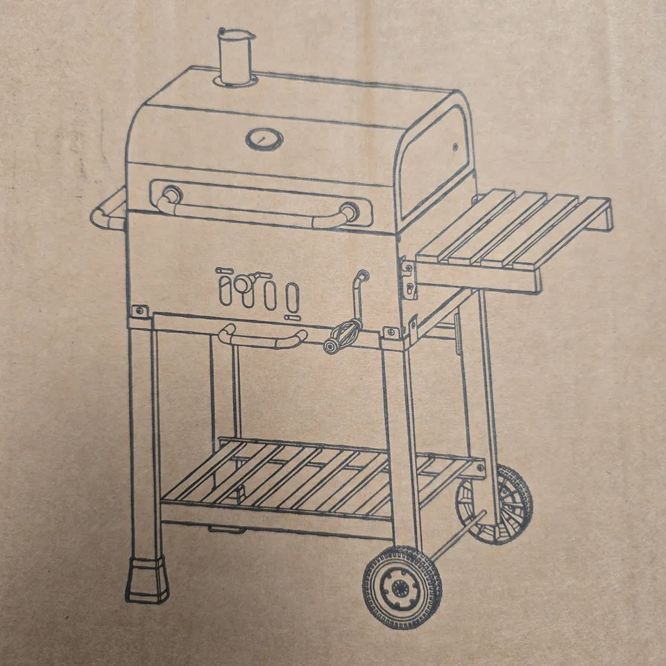 BOXED AMERICAN CHARCOAL GRILL BBQ (1 BOX) RRP £149.99