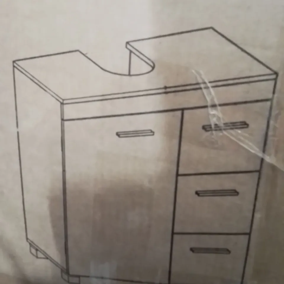 BOXED SONGMICS BASIN UNDERSINK CABINET 