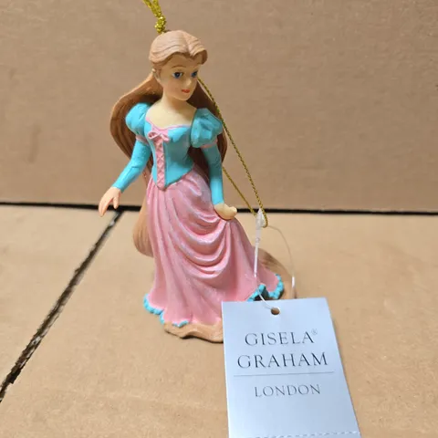 6 X GISELA GRAHAM PRINCESS CHRISTMAS TREE DECORATIONS 