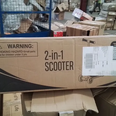 BOXED 2-IN-1 SCOOTER