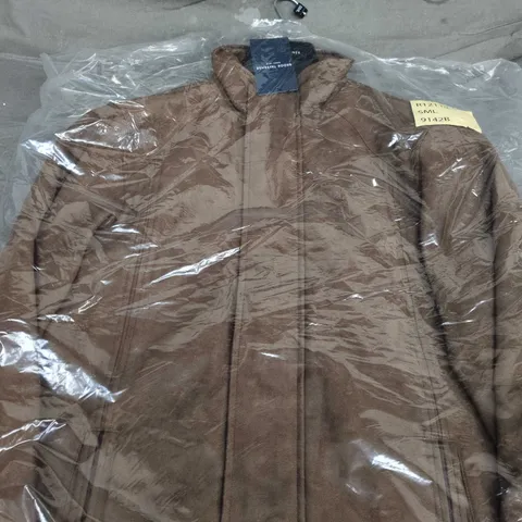 BROOK TAVERNER MEN'S BROWN COAT – UK SMALL (SML) 