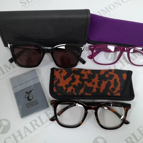HUMMINGBIRD SUNGLASSE AND READING GLASSES 3.0