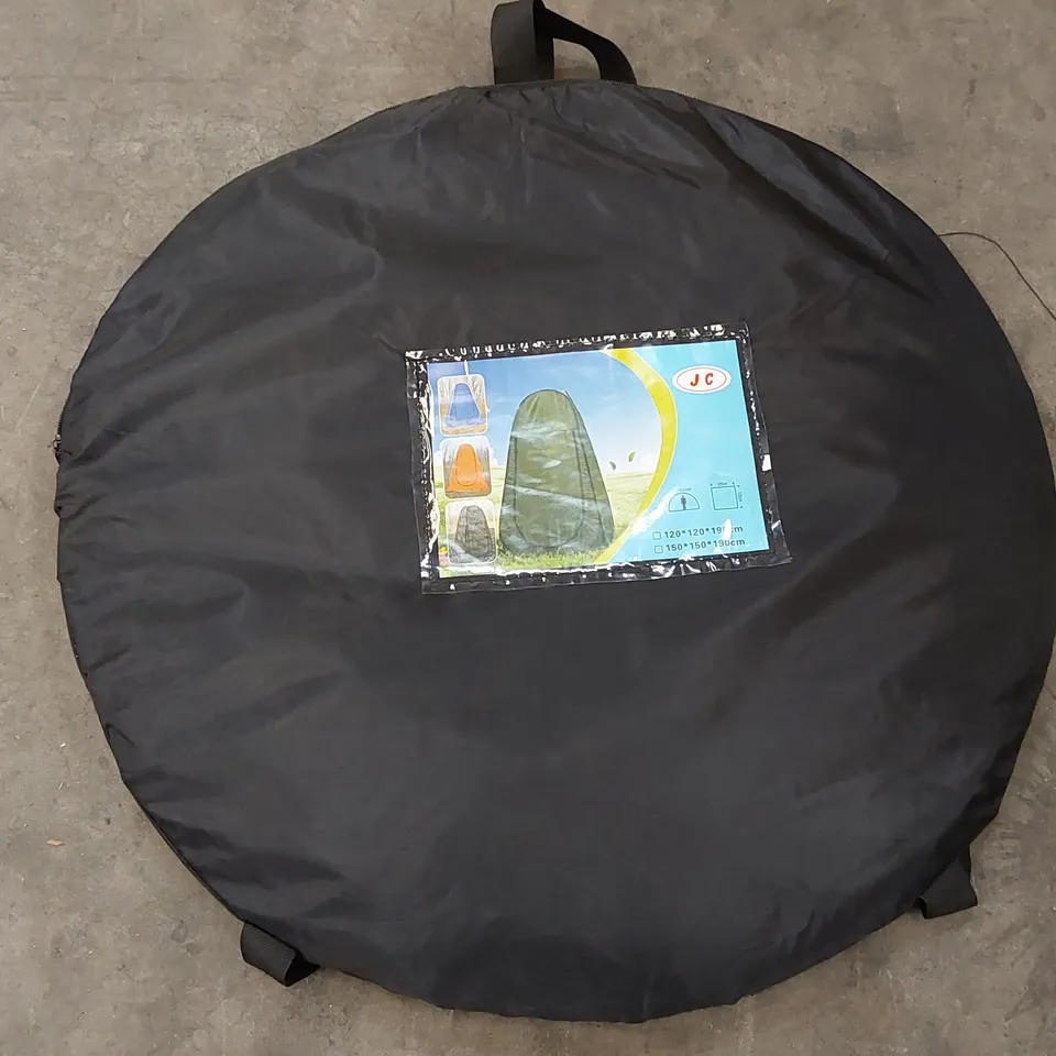 1-MAN POP-UP TENT IN BLACK (1 ITEM)