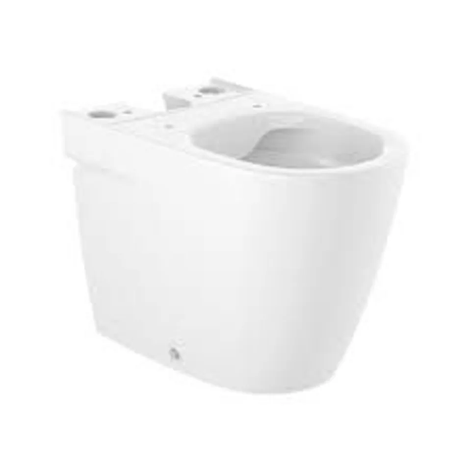 BRAND NEW BOXED ROCA ONA RIMLESS COMPACT CLOSE COUPLED WC PAN - WHITE