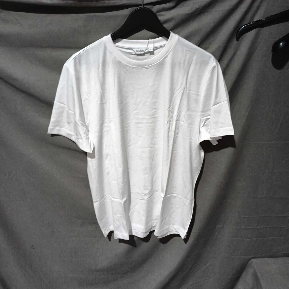 T.M. LEWIN WHITE T-SHIRT – SIZE L – MADE IN BANGLADESH