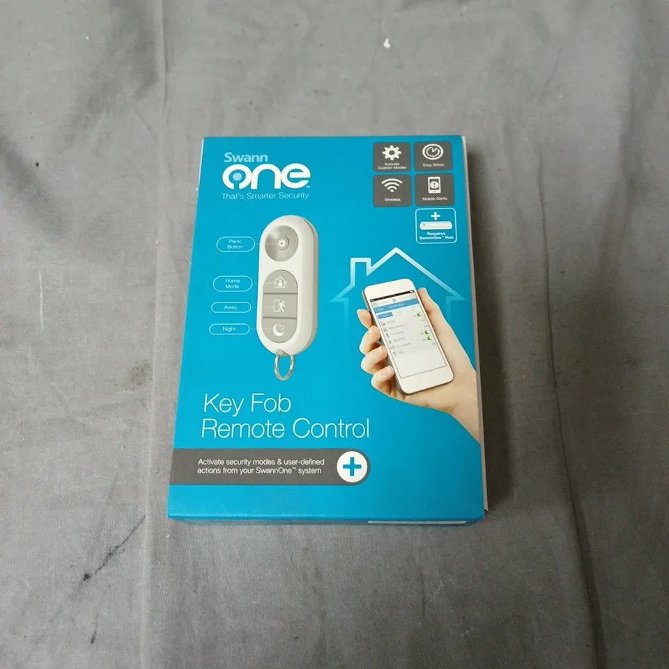 SWANN ONE KEY FOB REMOTE CONTROL – SECURITY SYSTEM ACCESSORY (BOXED)