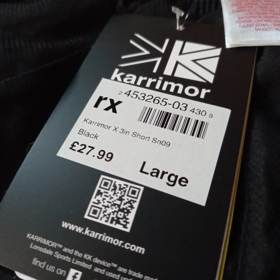 KARRIMOR 3" SHORTS - LRG