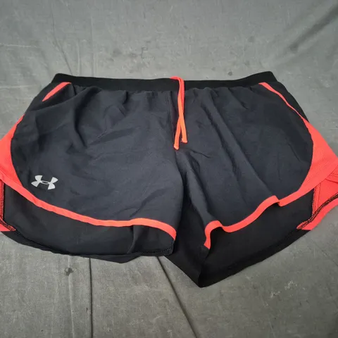 UNDER ARMOUR MEN'S RUNNING SHORTS – SIZE L