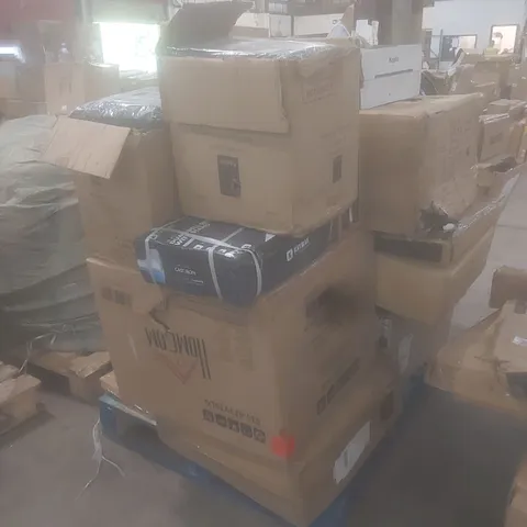PALLET OF ASSORTED HOUSEHOLD GOODS AND INCOMPLETE FURNITURE PARTS