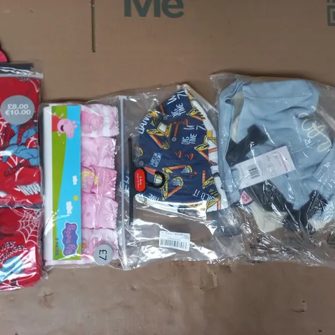 APPROXIMATELY 20 ASSORTED KID'S CLOTHING AND FASHION PRODUCTS IN VARIOUS STYLES AND SIZES - COLLECTION ONLY