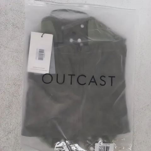 BAGGED OUTCAST LUNEXA TOP IN KHAKI SIZE SMALL