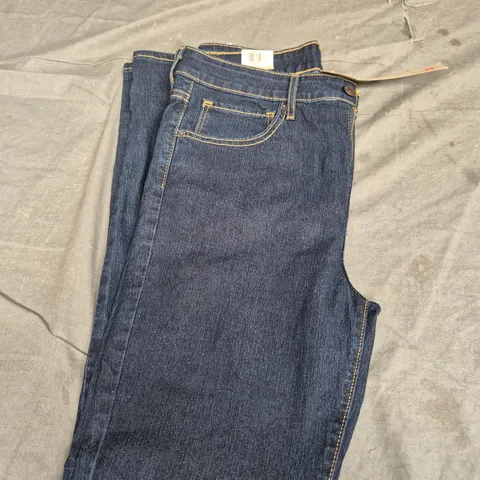 LEVI'S HIGH RISE SKINNY FIT JEANS - BLUE - SIZE 30 X 30