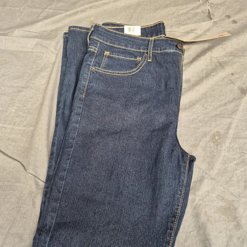 LEVI'S HIGH RISE SKINNY FIT JEANS - BLUE - SIZE 30 X 30
