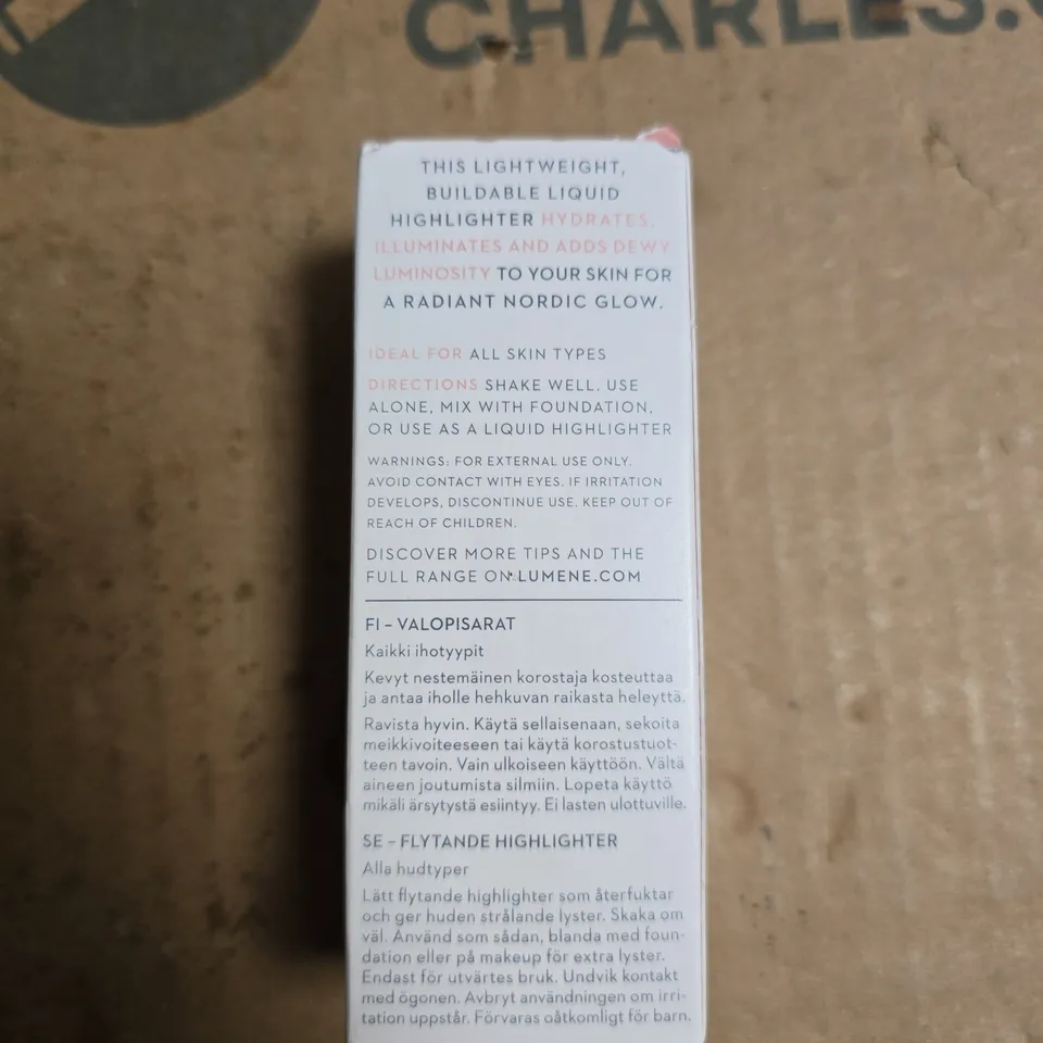 LUMENE INVISIBLE ILLUMINATION INSTANT ILLUMINIZER – GOLDEN HOUR (15 ML)