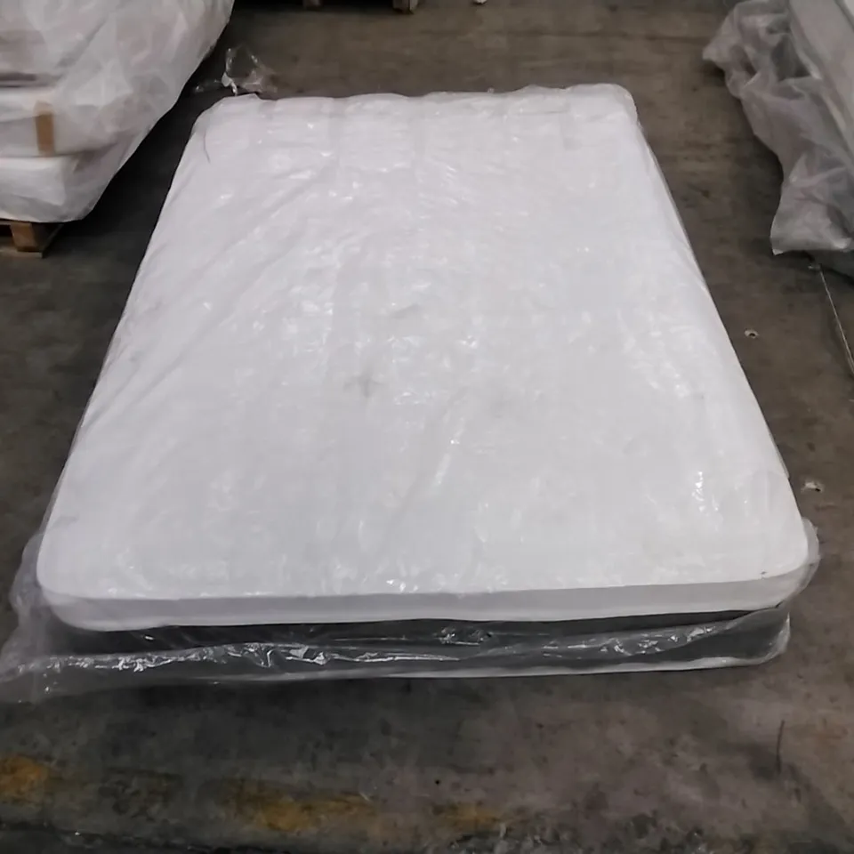 QUALITY BAGGED 30CM MEDIUM GEL MEMORY FOAM POCKET SPRUNG RUNG 2000 135CM DOUBLE MATTRESS