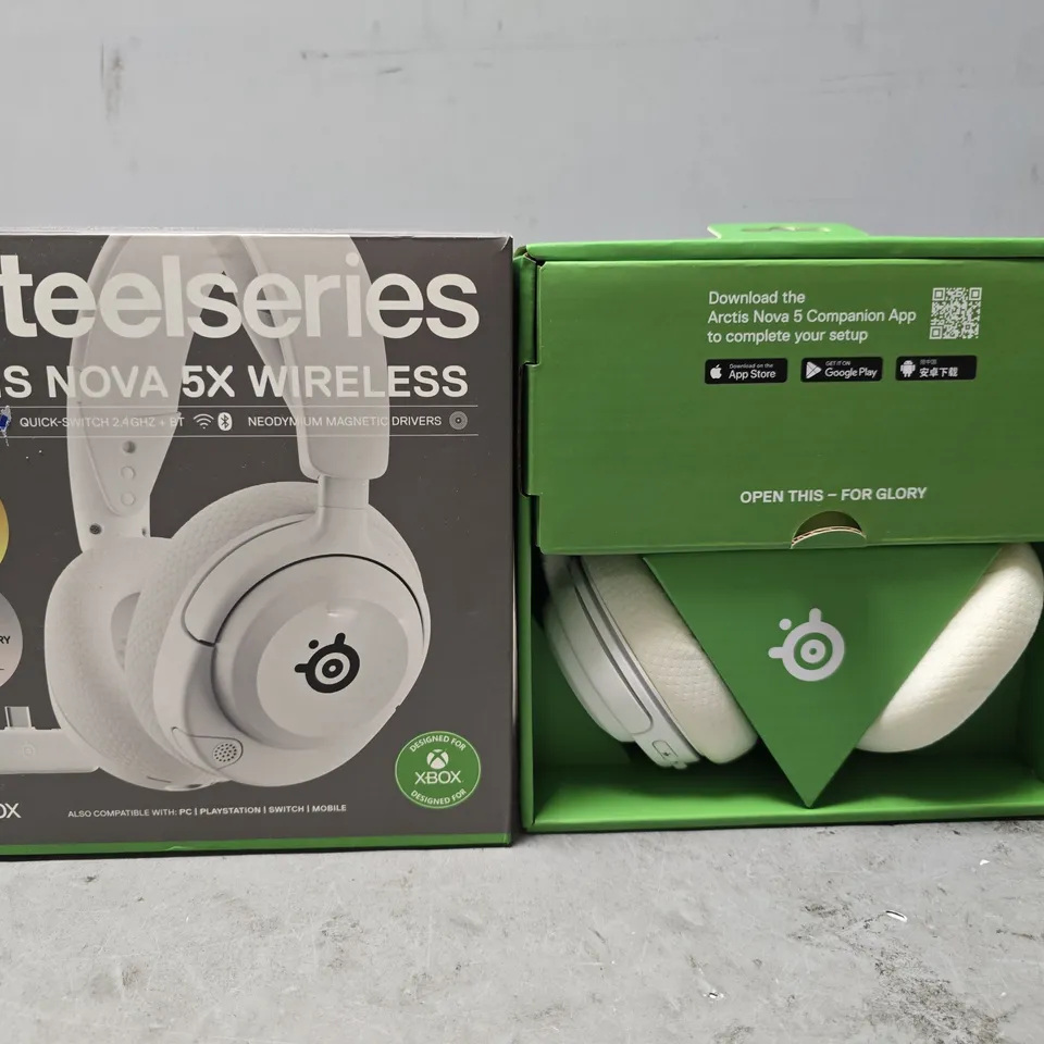 BOXED STEEL SERIES ARCTIS NOVA 5X WIRELESS 