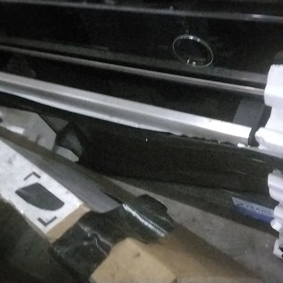 BOXED BLACK GLASS FRONT OVEN 