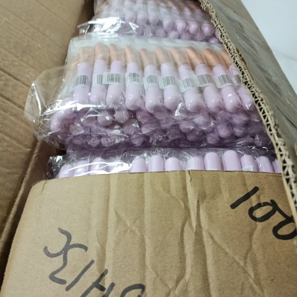 BOX OF APPROXIMATELY 1000 X BIRCHBOX SILICONE FACE BRUSH
