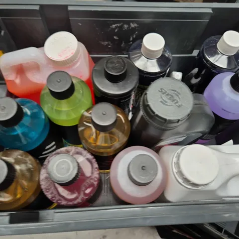 APPROX 5 ASSORTED CAR LIQUIDS