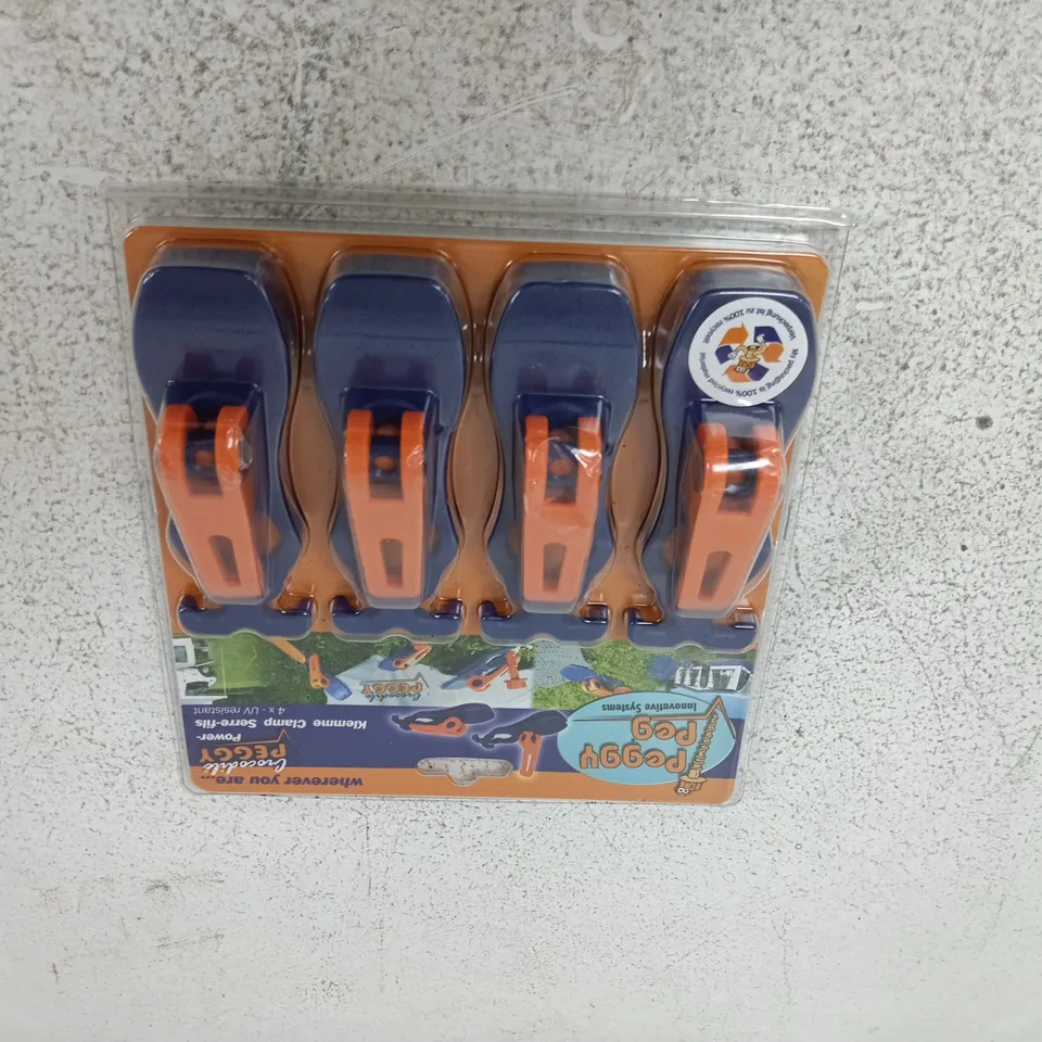 PEGGY PEG CROCODILE PEGGY PACK OF 4