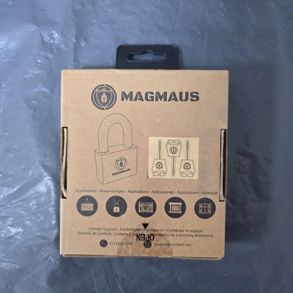 MAGMAUS PADLOCK – SECURITY LOCK (BOXED)